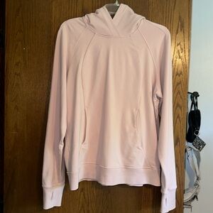 Lulu lemon light pink hoodie